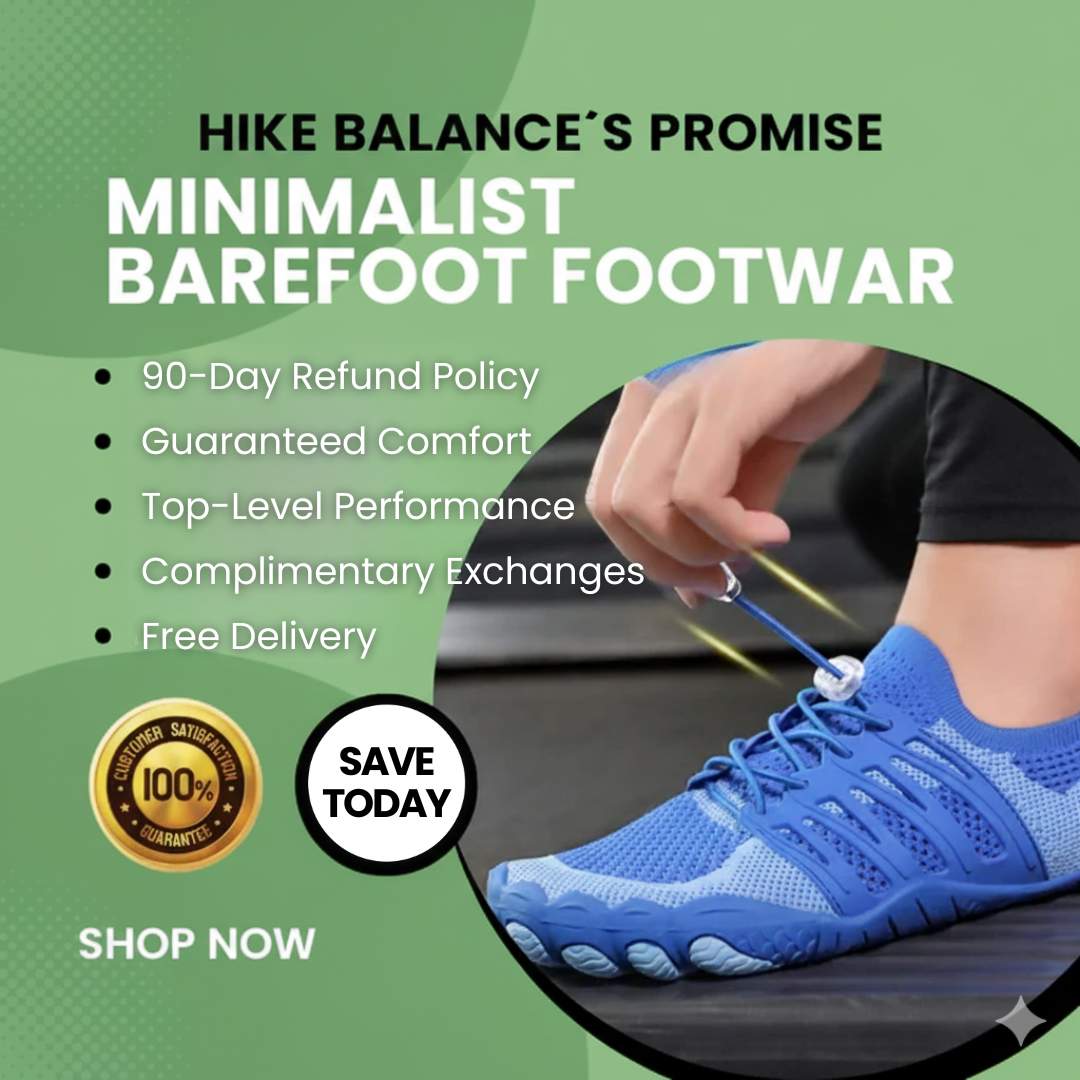 Hike Balance FLEX - Healthy & non-slip barefoot shoes (Unisex)