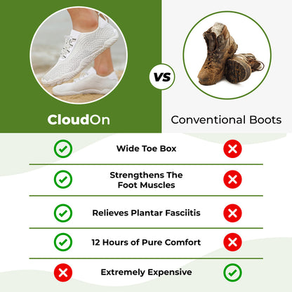 CloudOn - Orthopedic Pain-Relieving Barefoot shoes