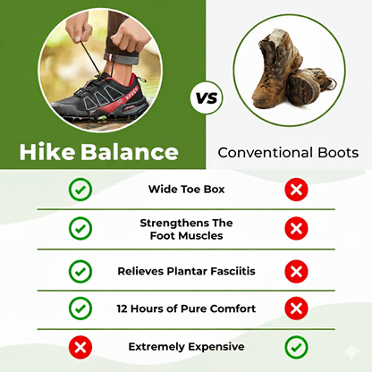 Hike Balance - Healthy All-Day Comfort Walking Shoes
