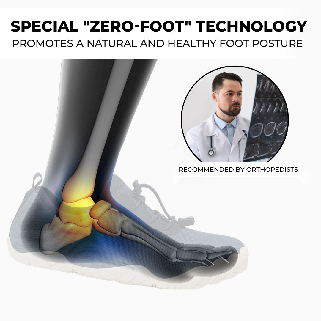 Hike Balance Glamix - Healthy & non-slip Winter barefoot shoes (Unisex)