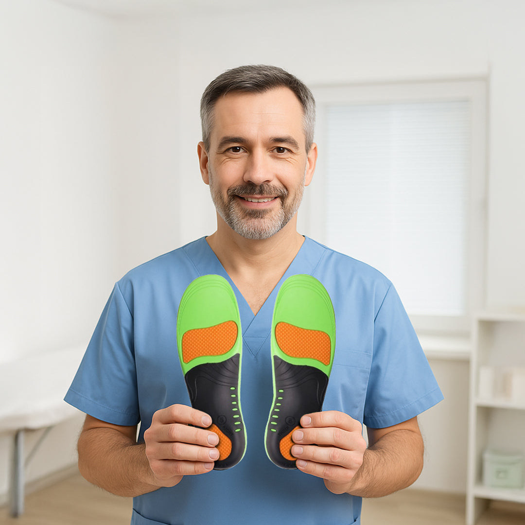 Orthopedic Insoles - Pain relieving and shock absorbing
